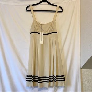 Diane Von Furstenberg Silk Crepe Pleated Dress